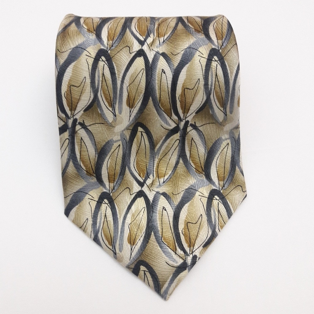 Vintage J. Garcia Mens 100% Silk Necktie 1996